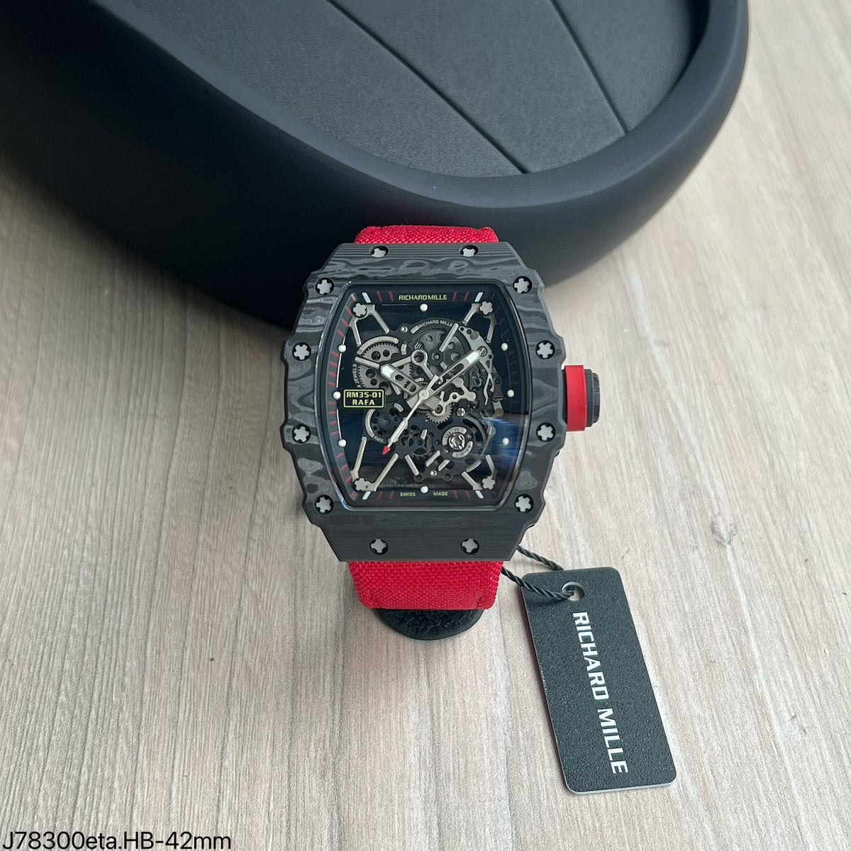 RICHARD MILLE RM35-01 PRETO 42MMM SUPER CLONE