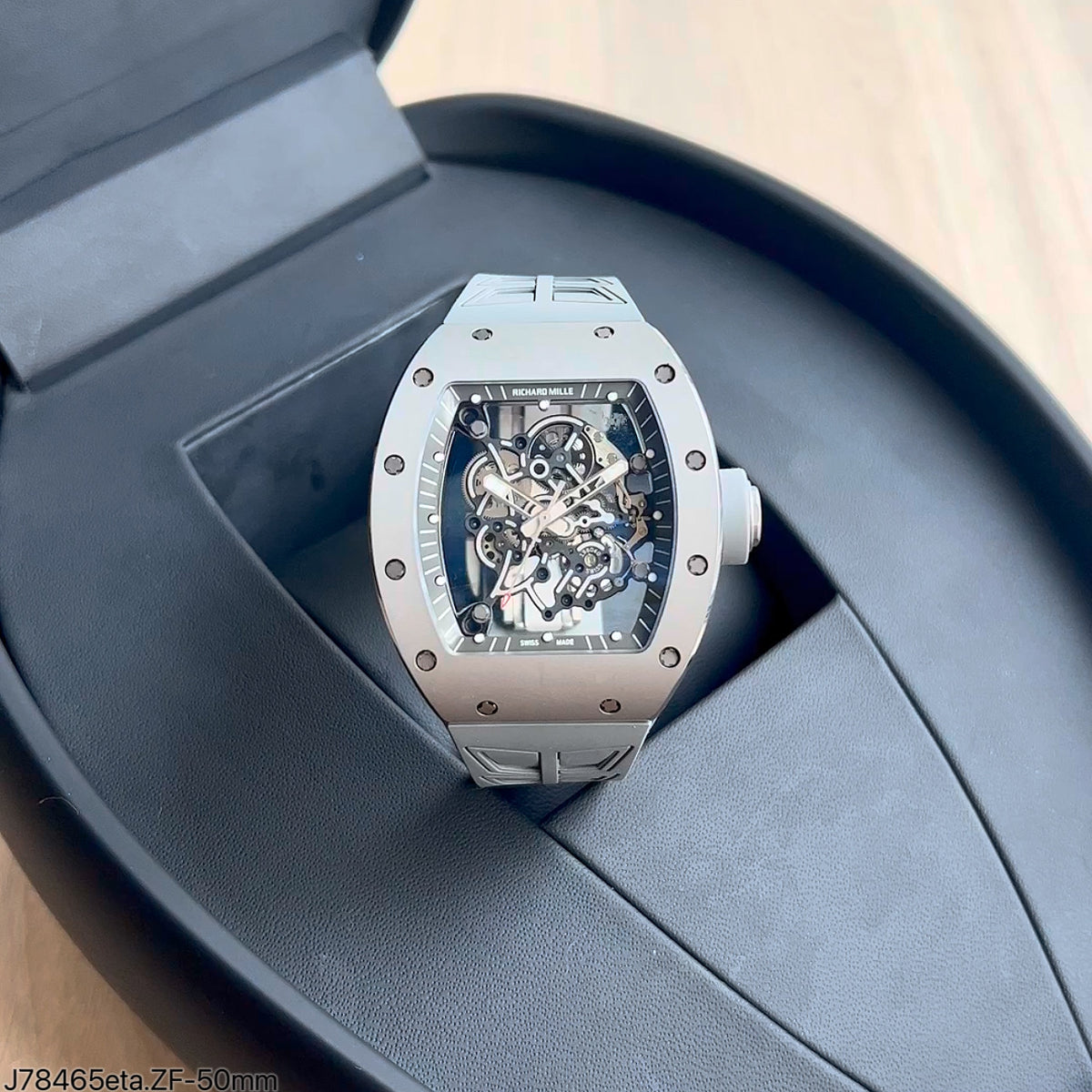 RICHARD MILLE RM 055 CINZA SUPER CLONE