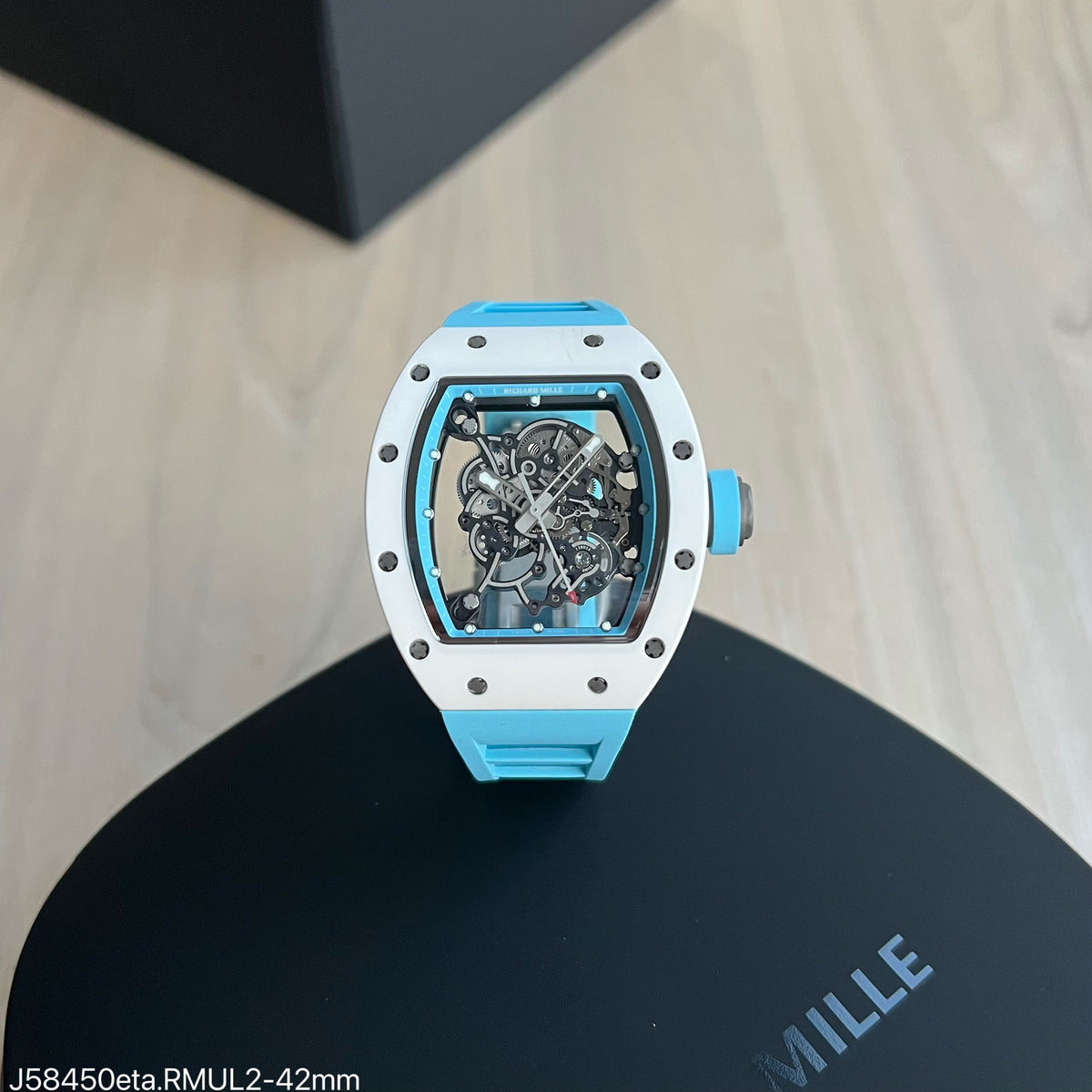 RICHARD MILLE RM 055 BRANCO SUPER CLONE