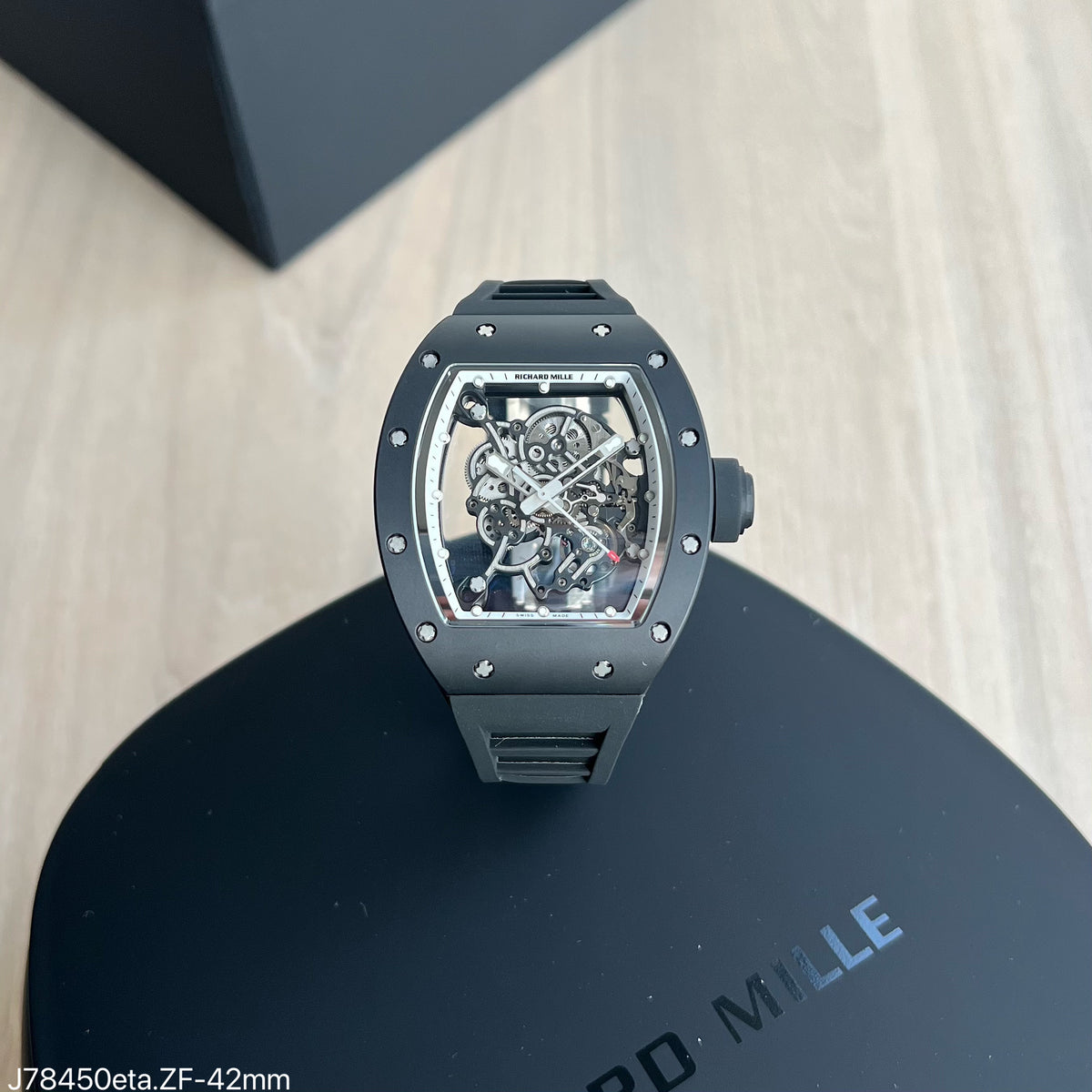 RICHARD MILLE RM 055 PRETO SUPER CLONE