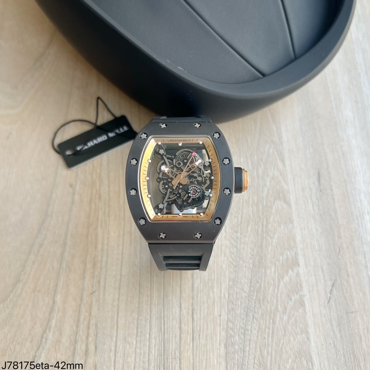 RICHARD MILLE RM 055 PRETO SUPER CLONE