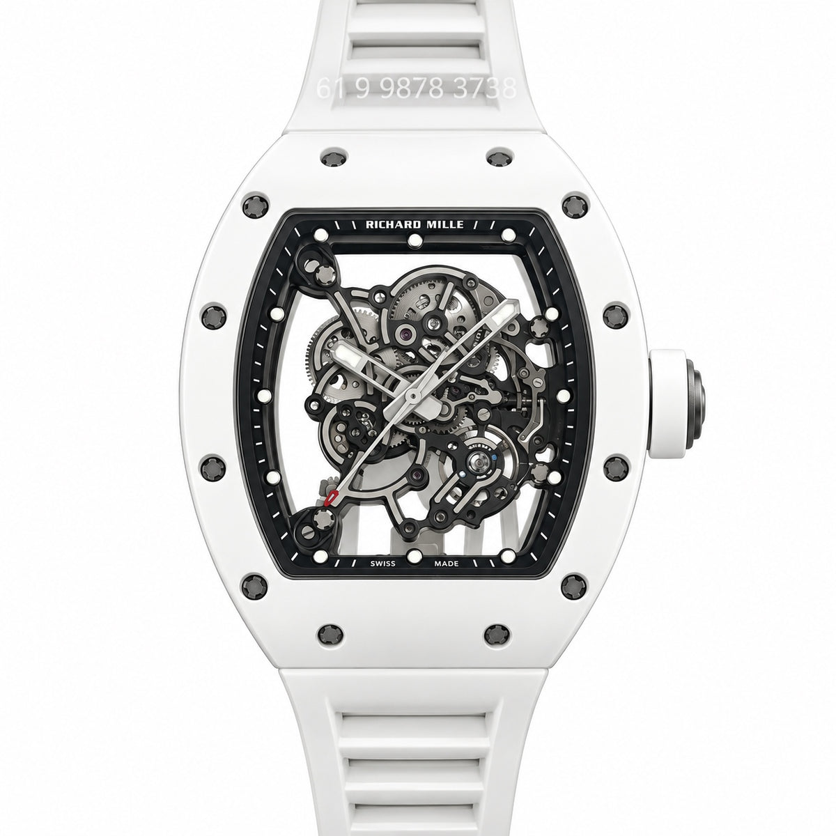 RICHARD MILLE RM 055 BRANCO SUPER CLONE