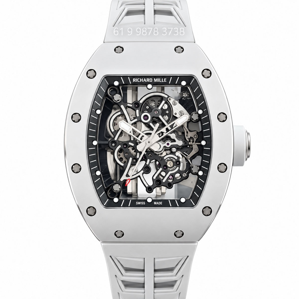 RICHARD MILLE RM 055 CINZA SUPER CLONE