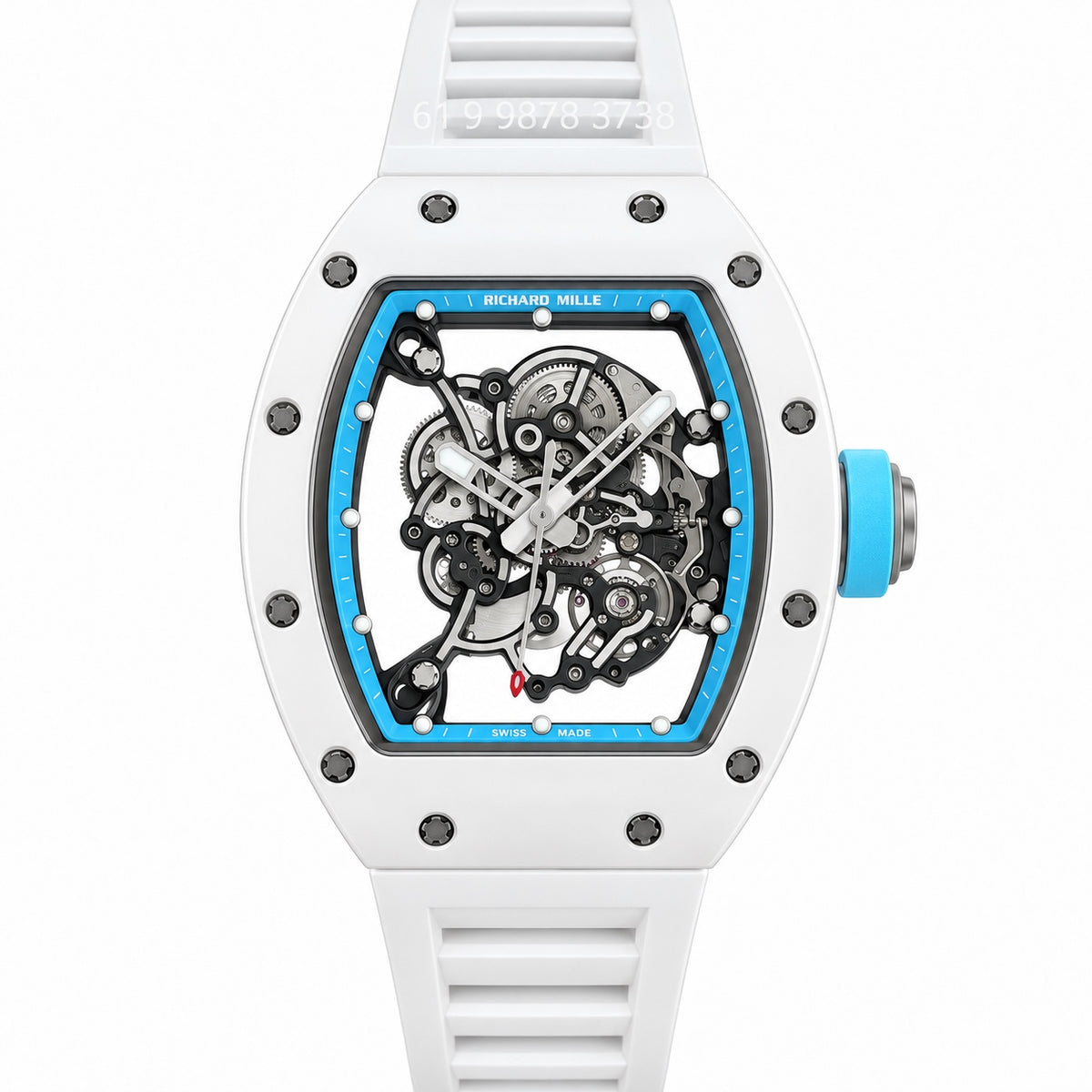 RICHARD MILLE RM 055 BRANCO SUPER CLONE