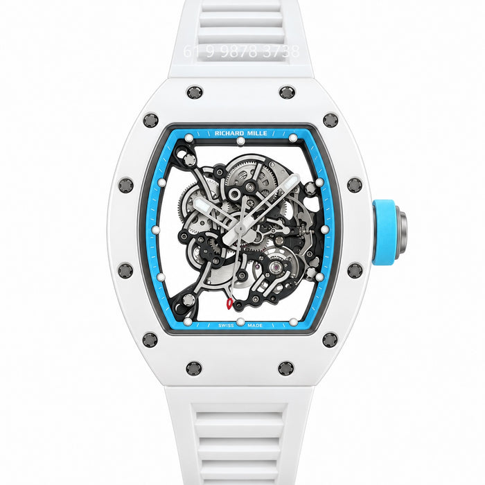 RICHARD MILLE RM 055 BRANCO SUPER CLONE