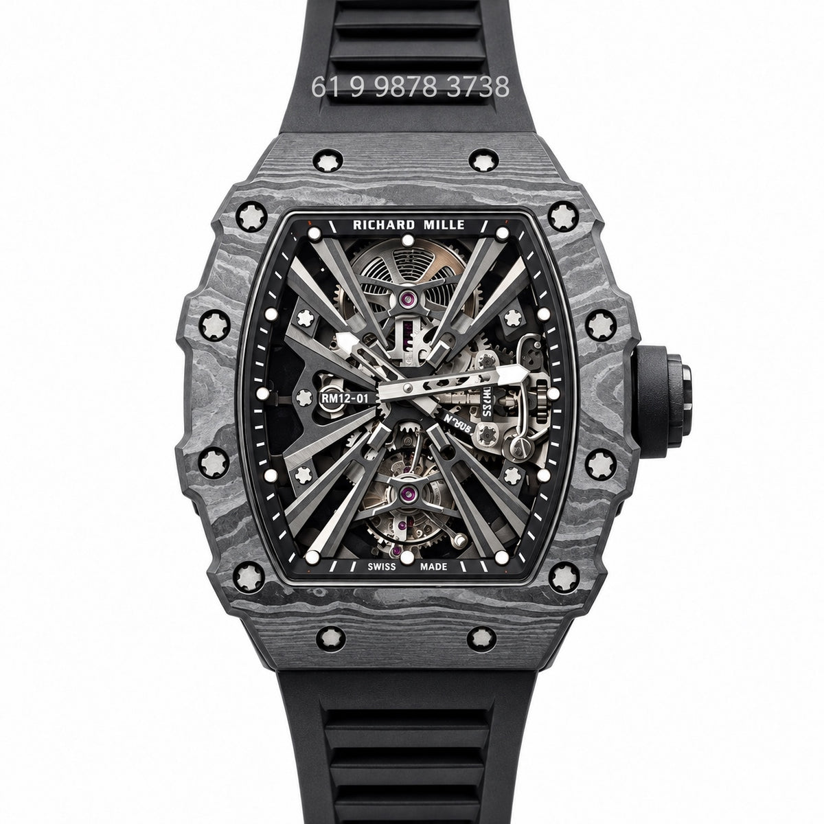 RICHARD MILLE RM 12-01 CARBON SUPER CLONE