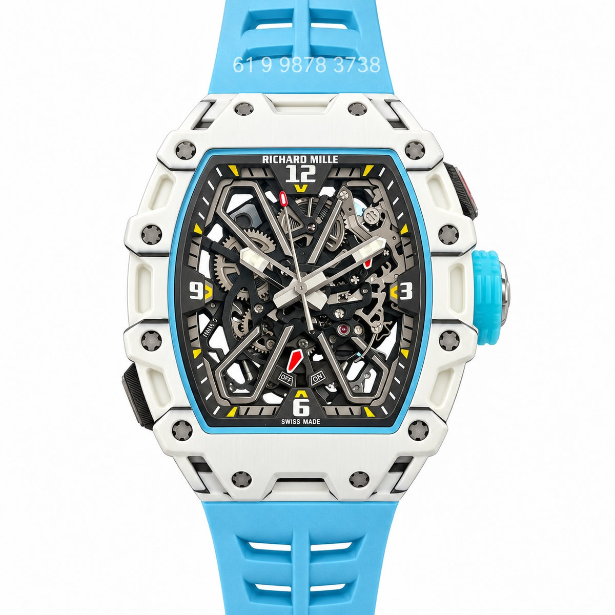 RICHARD MILLE RM 35-03 BRANCO SUPER CLONE