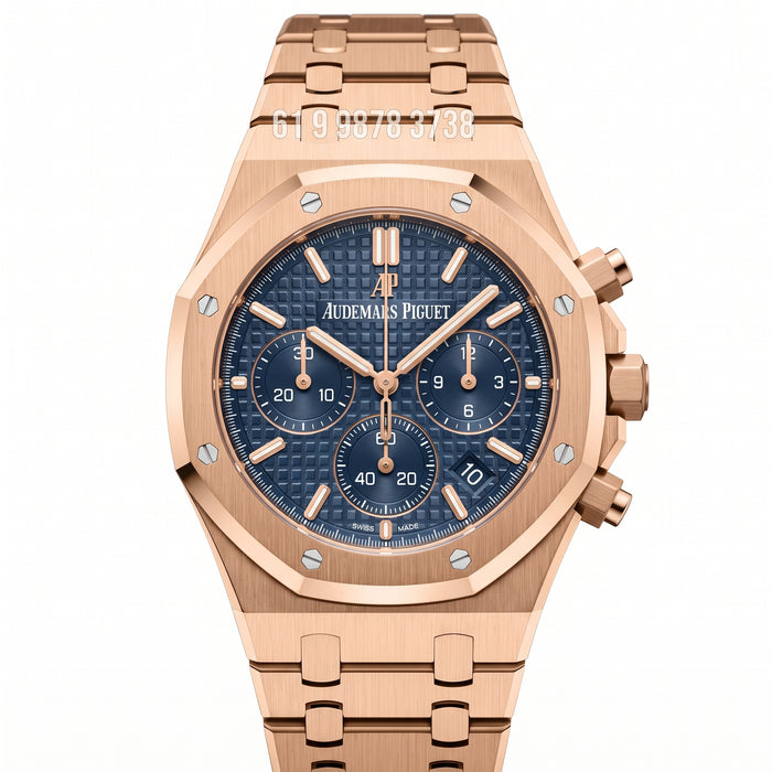 AUDEMARS PIGUET ROYAL OAK  ROSE ETA SUPER CLONE