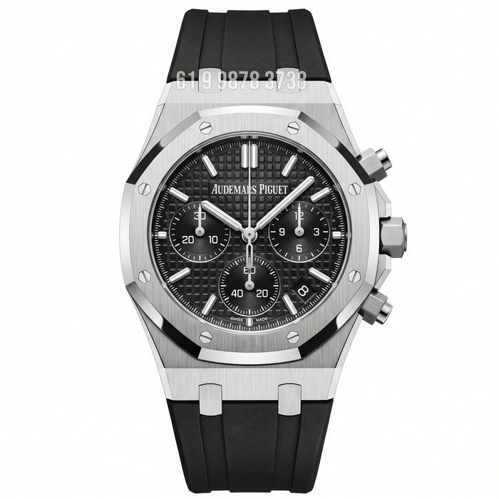AUDEMARS PIGUET ROYAL OAK PRATA  SUPER CLONE
