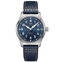 IWC MARK XVIII PRATA AZUL 40MM SUPER CLONE