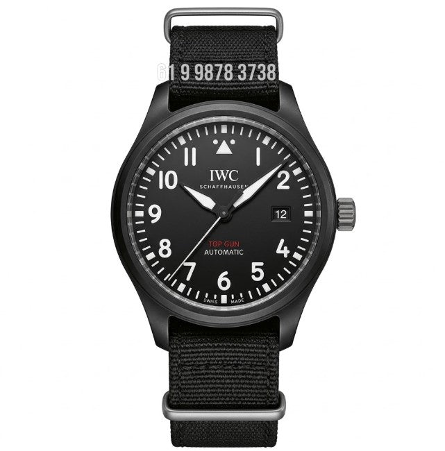 IWC MARK XVIII PRETO 40MM SUPER CLONE