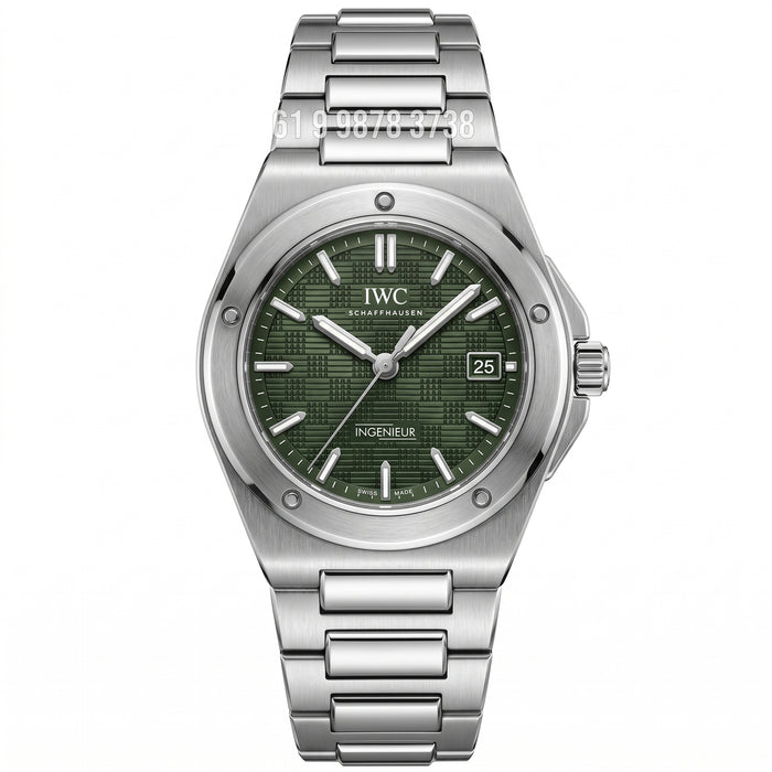 IWC INGENIEUR PRATA VERDE SUPER CLONE