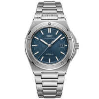 IWC INGENIEUR PRATA AZUL SUPER CLONE