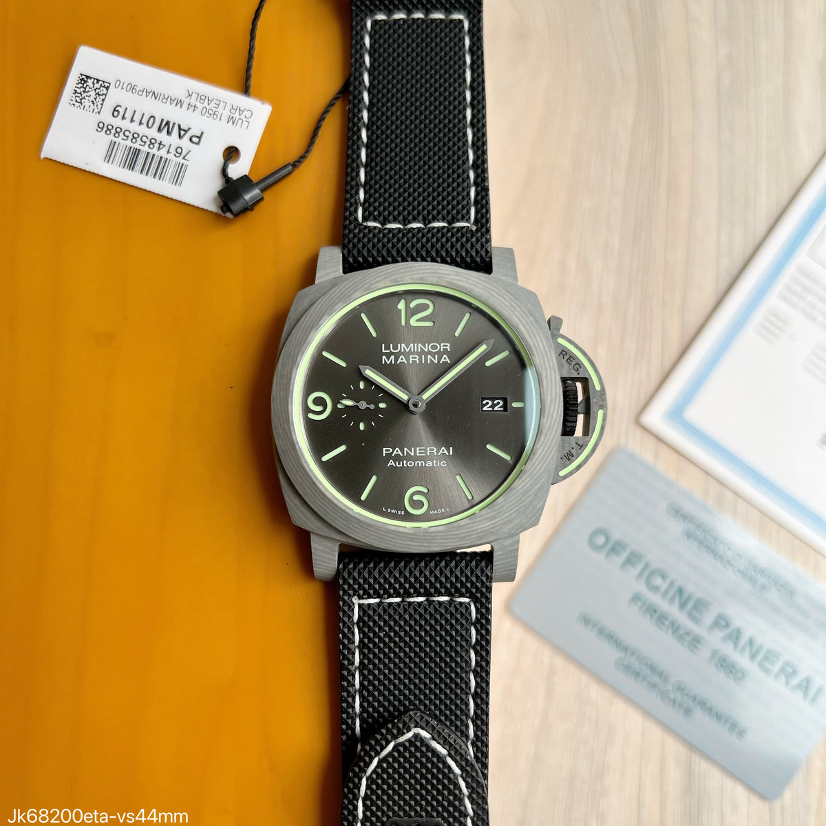 PANERAI LUMINOR MARINA CINZA 44MM SUPER CLONE