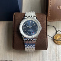 BREITLING NAVITIMER ETA BLUE JK58150 SUPER CLONE