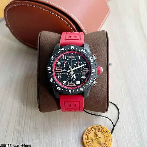 BREITLING ENDURANCE PRO LIGHT Vermelho ETA SUPER CLONE