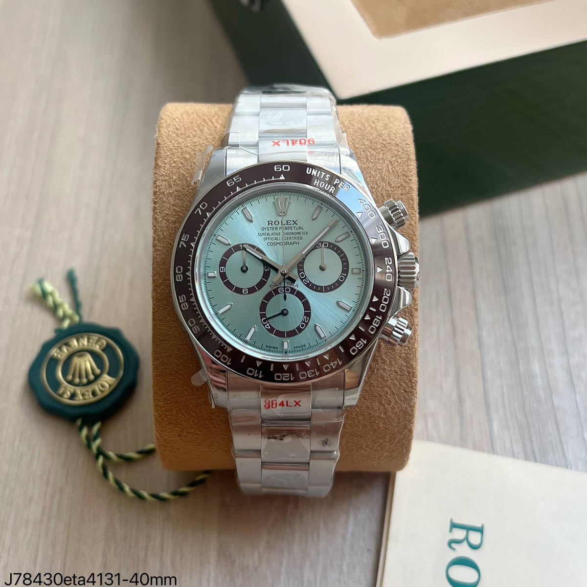 ROLEX NEW DAYTONA 126506 PLATINA 2023 ETA 4131 SUPER CLONE