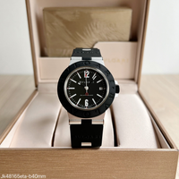 BVLGARI ALUMINIUM BLACK ETA JK48165 SUPER CLONE