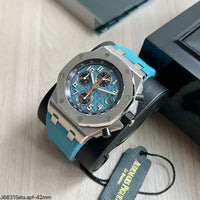 AUDEMARS PIGUET ROYAL OAK OFFSHORE ETA BLUE J68315 SUPER CLONE