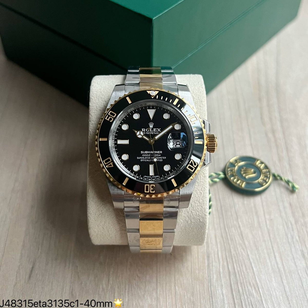 ROLEX SUBMARINER MISTO ETA 3135 J48315 SUPER CLONE