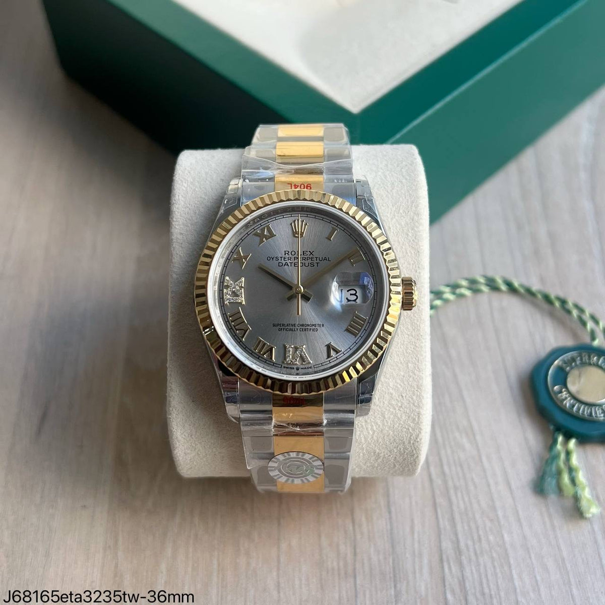 ROLEX DATEJUST ETA 3235 MISTO FEMININO SUPER CLONE