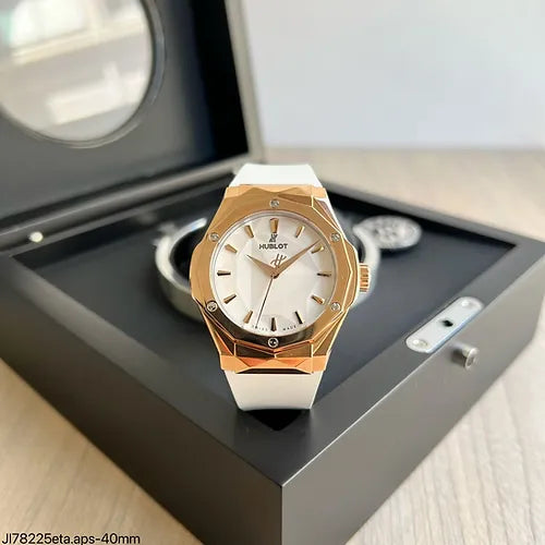 HUBLOT ORLINSKI WHITE Rose ETA JI78225 SUPER CLONE