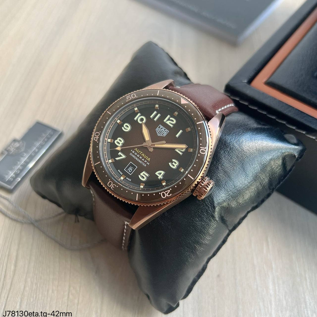 TAG HEUER AUTAVIA ROSÊ ETA J78130 SUPER CLONE
