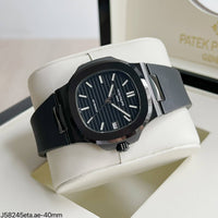 PATEK PHILIPPE NAUTILUS BLACK ETA J58245 SUPER CLONE