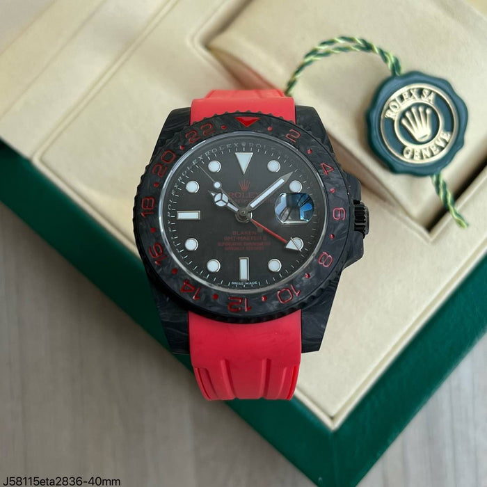 ROLEX GMT BLAKEN RED ETA 2836 J58115 SUPER CLONE