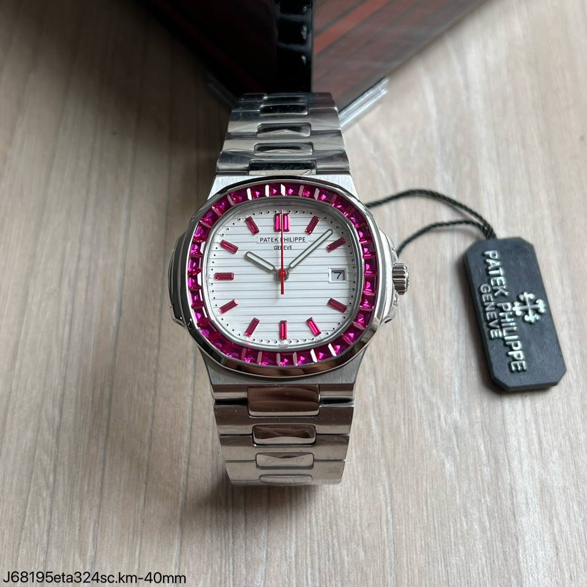 PATEK PHILIPPE NAUTILUS PEDRAS ETA J68195 324sc.km SUPER CLONE