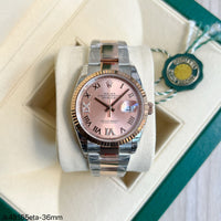 ROLEX DATEJUST ETA JK48165 MISTO FEMININO SUPER CLONE