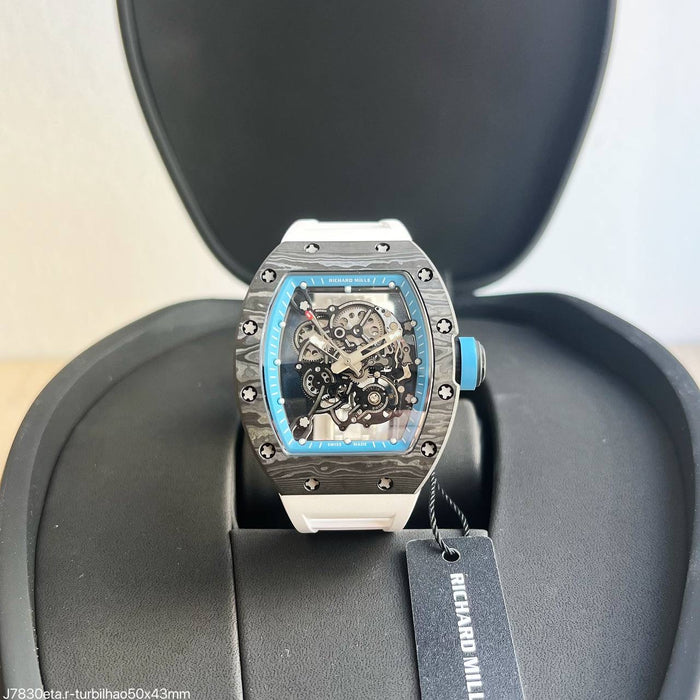 RICHARD MILLE 055 CARBON TURBILHÃO ETA J7830 SUPER CLONE