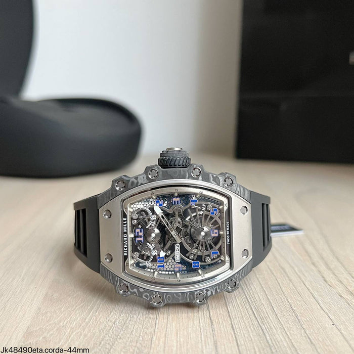 RICHARD MILLE 21-01 ETA TURBILHÃO JK48490 SUPER CLONE