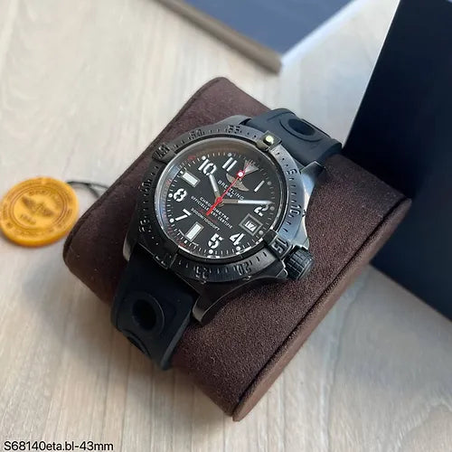 BREITLING ETA AVENGER BLACK SEAWOLF SUPER CLONE