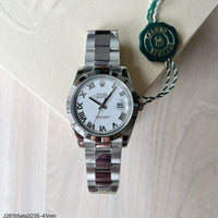 ROLEX DATEJUST  BRANCO ETA 3235 SUPER CLONE