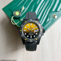 ROLEX SUBMARINER DIW CUSTOM BLACK ETA 3135 J28295 SUPER CLONE