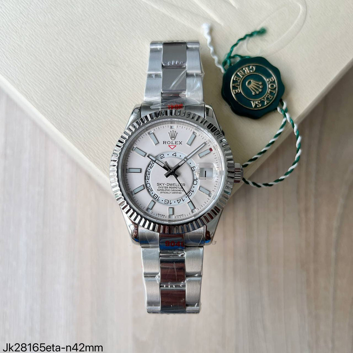 ROLEX SKY-DWELLER ETA JK28165 SUPER CLONE