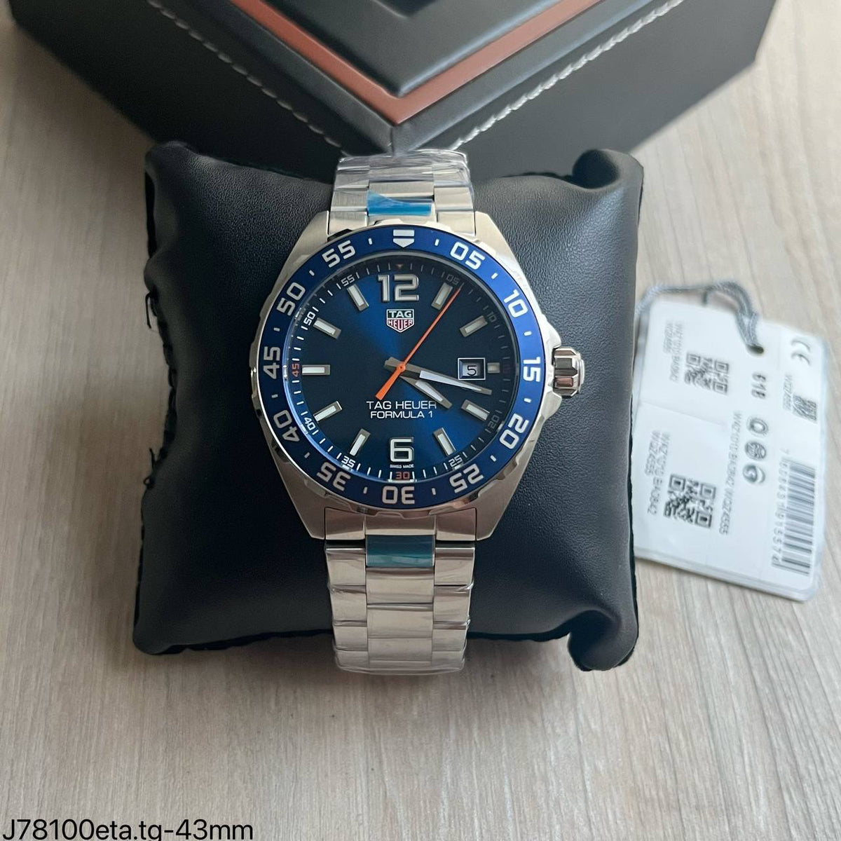 TAG HEUER FORMULA 1 BLUE ETA J78100 SUPER CLONE