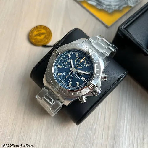 BREITLING ETA AVENGER BLUE 1884 SUPER CLONE