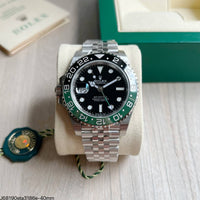 ROLEX GMT MASTER II SPRITE JUBILEU ETA 3186e J68190 SUPER CLONE