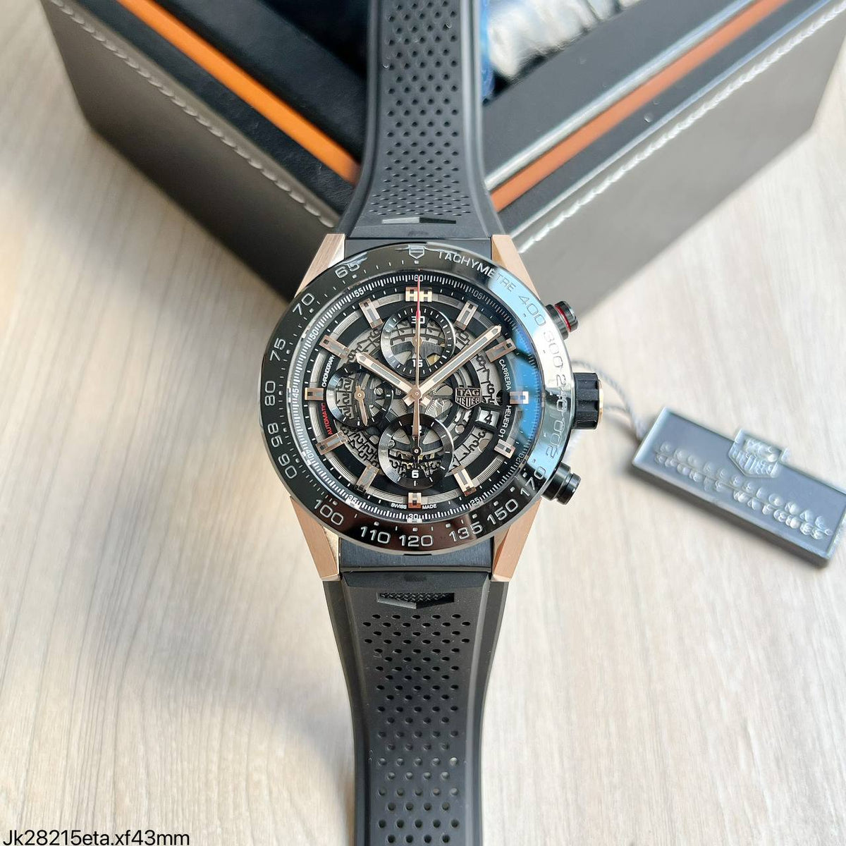 TAG HEUER CARRERA 01 Rose ETA SUPER CLONE
