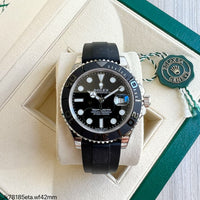 ROLEX YACHTMASTER Prata JK78185 ETA WF SUPER CLONE