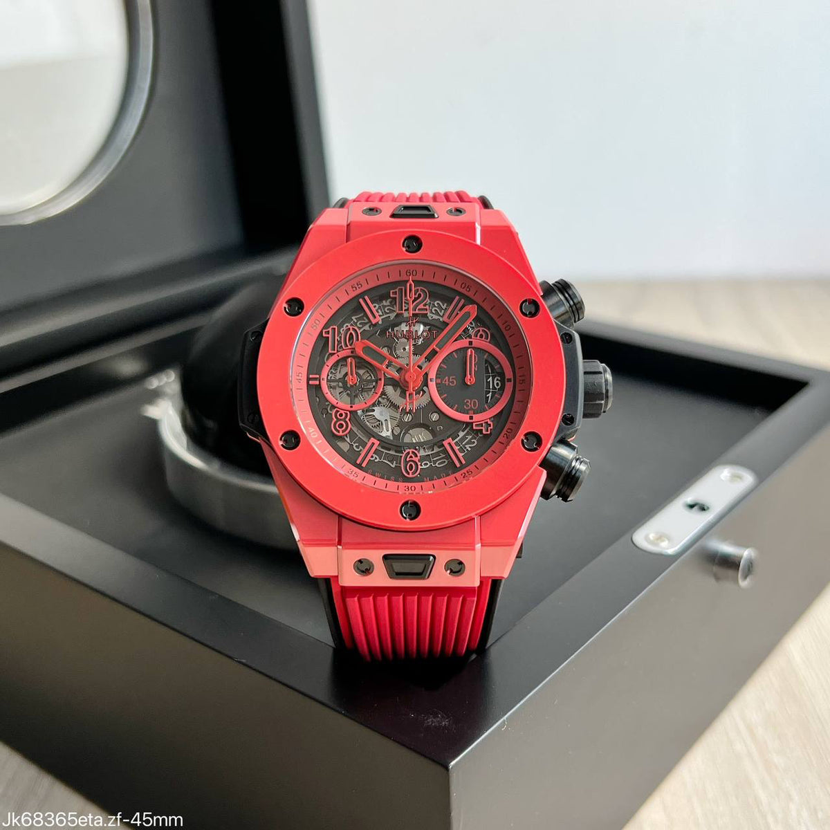 HUBLOT BIG BANG UNICO CERÂMICA RED ETA SUPER CLONE