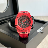 HUBLOT BIG BANG UNICO CERÂMICA RED ETA SUPER CLONE