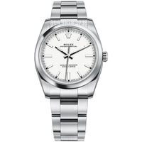 ROLEX OYSTER PERPETUAL 41MM BRANCO 126000 SUPER CLONE