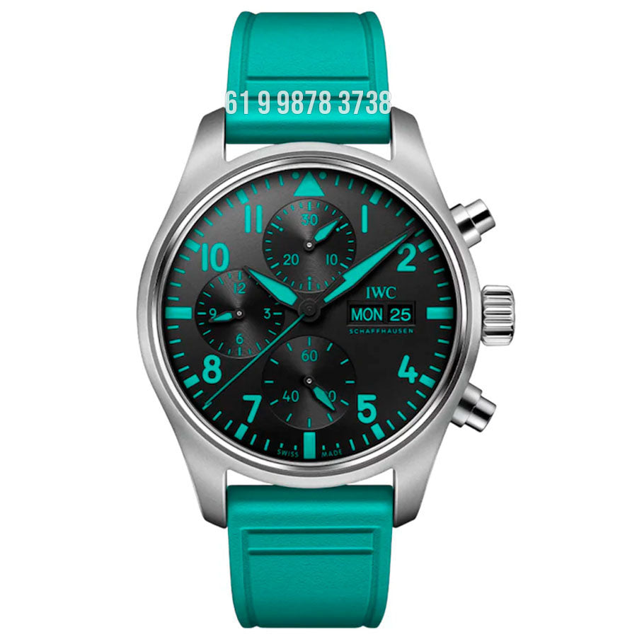 IWC PILOT PRATA AZUL TIFFANY  43MM IW388114 SUPER CLONE