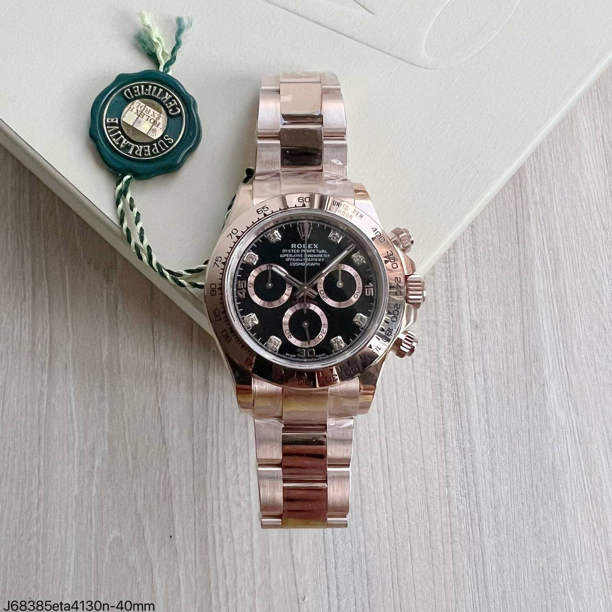 ROLEX DAYTONA  ETA ROSE SUPER CLONE