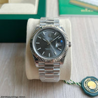 ROLEX DAY DATE ETA CINZA SUPER CLONE