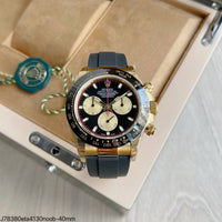 ROLEX DAYTONA 126518LN ETA 4130 GOLD OYSTER FLEX SUPER CLONE