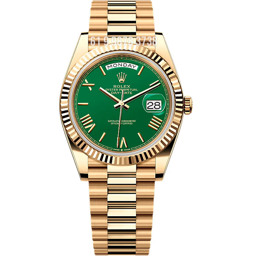 ROLEX DAY DATE GOLD ETA SUPER CLONE